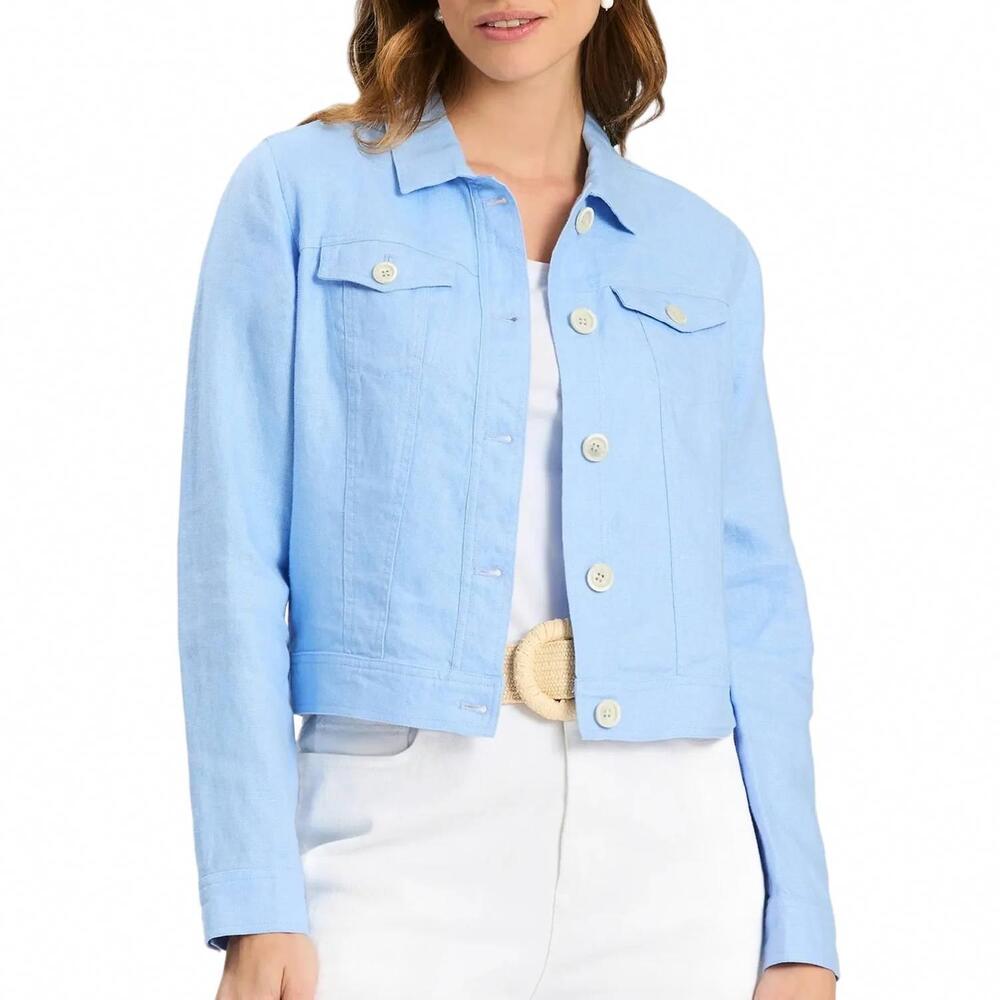NEW TYLER BOE corey jacket in vista blue